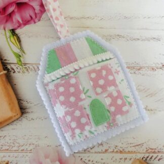 little house hanging lavender bag small gift idea