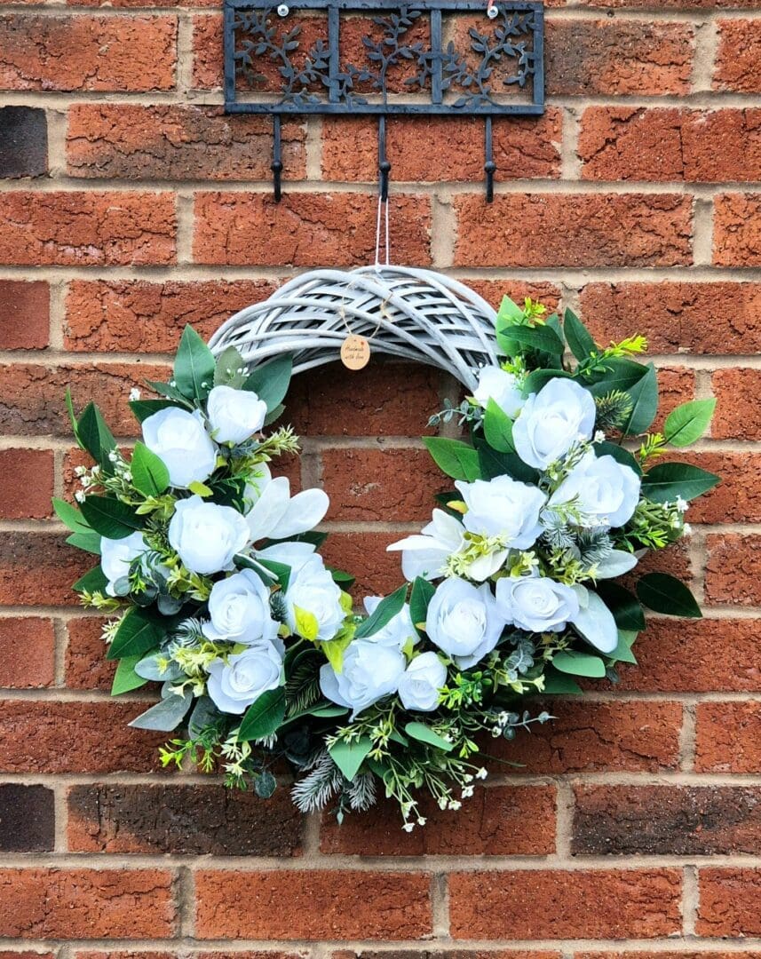 White Rose wreath