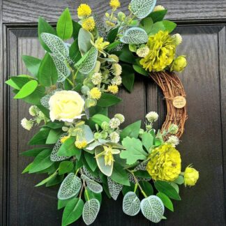 Contemporary Grapevine Wreath