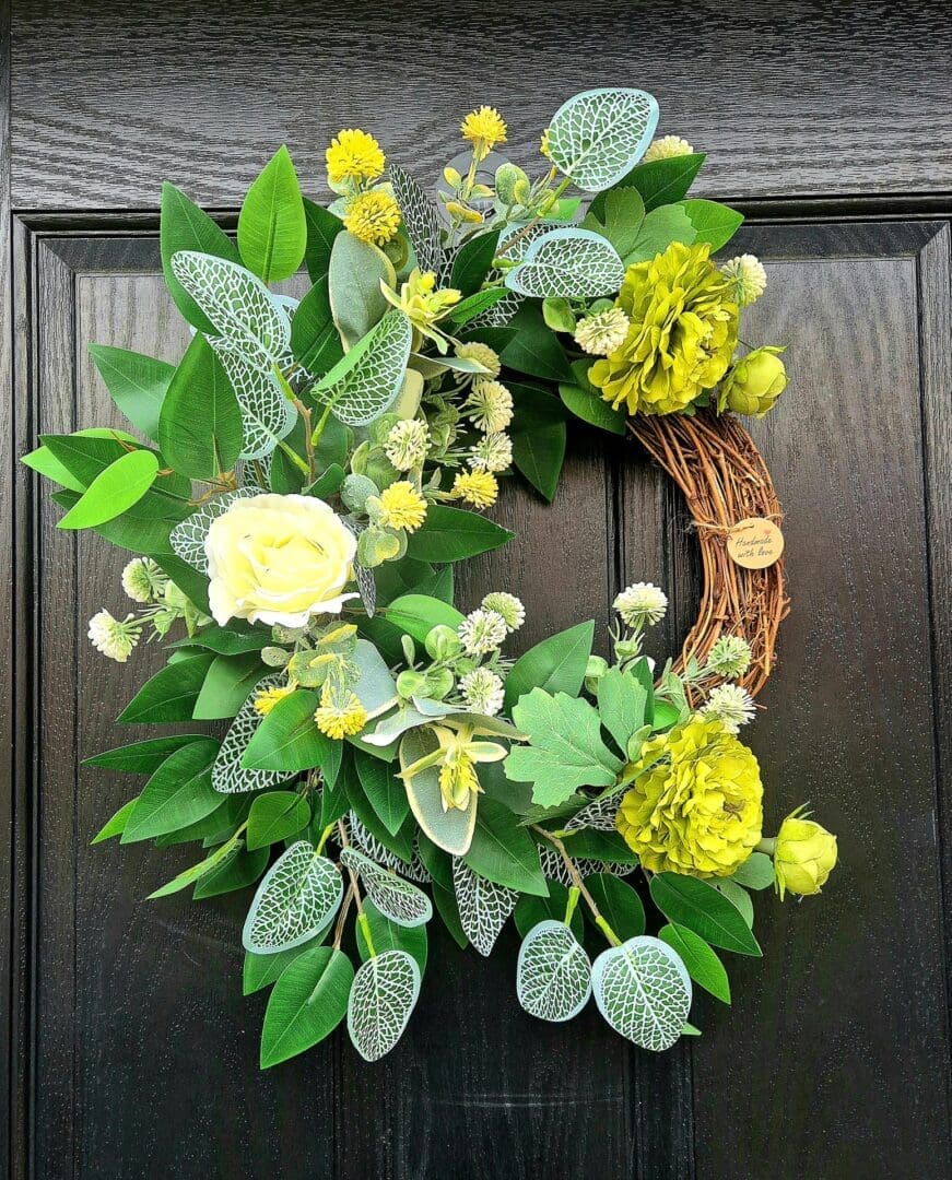 Contemporary Grapevine Wreath