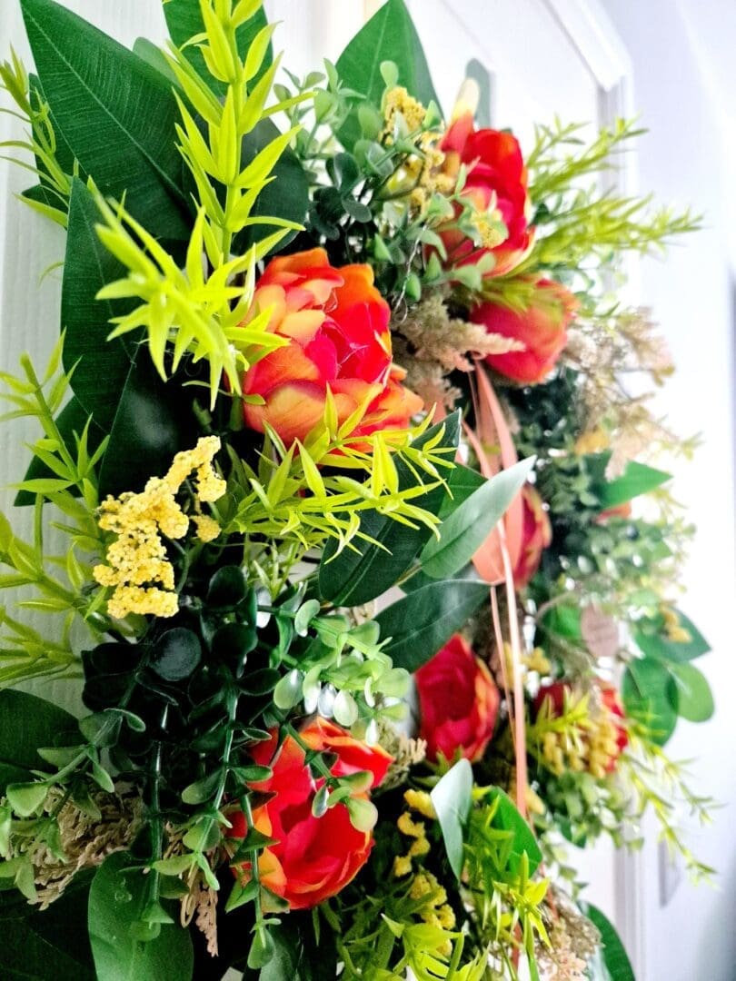 Tulip Grapevine Wreath - Image 5