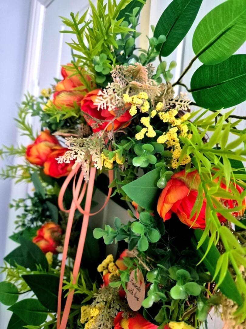 Tulip Grapevine Wreath - Image 6