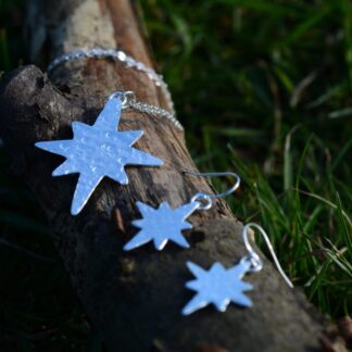 Silver Star Jewellery Set