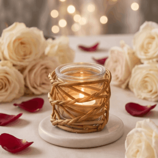 Wedding table candle holder