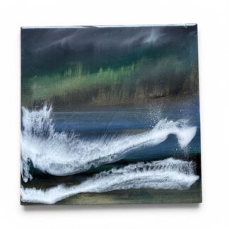 Aurora breaker seascape art