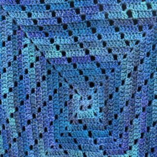 A-blue-ombre-crochet-blanket