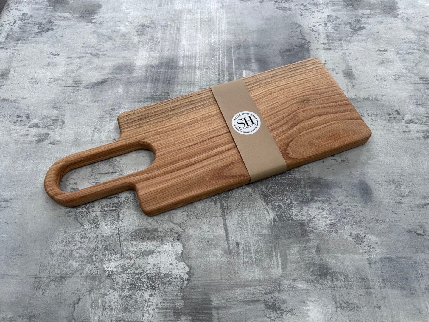 Handmade Oak "Long" Serving Cheese Charcuterie Board - Image 2