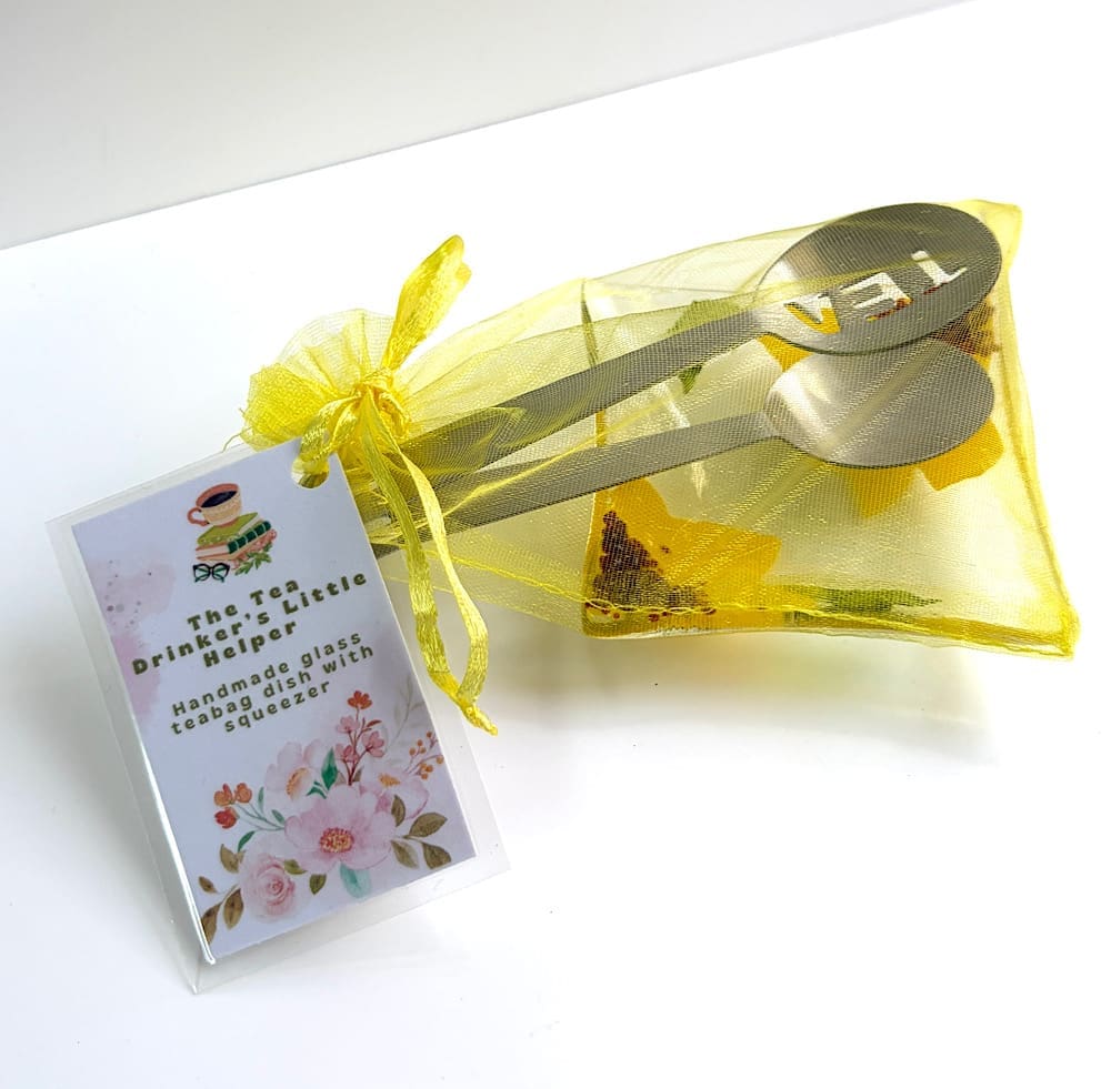 Tea drinkers helper (tea bag squeezer set in various flower designs) - Image 2