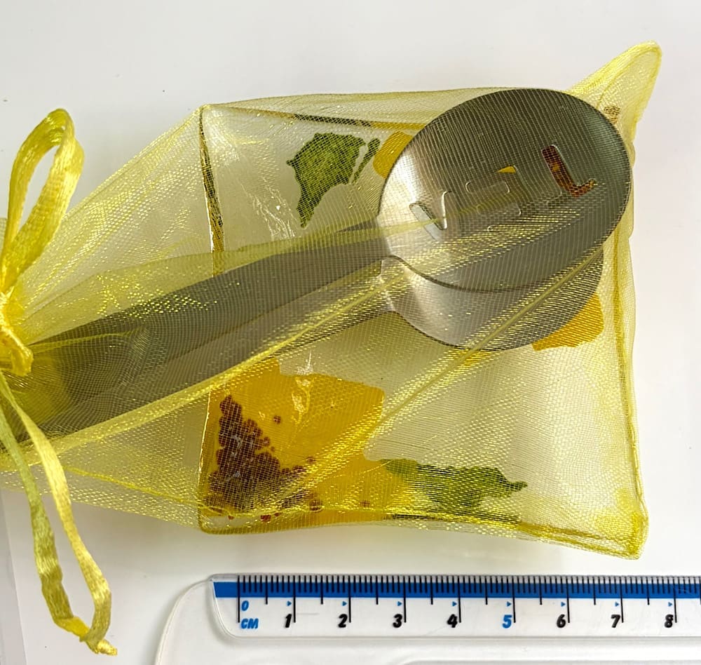 Tea drinkers helper (tea bag squeezer set in various flower designs) - Image 3