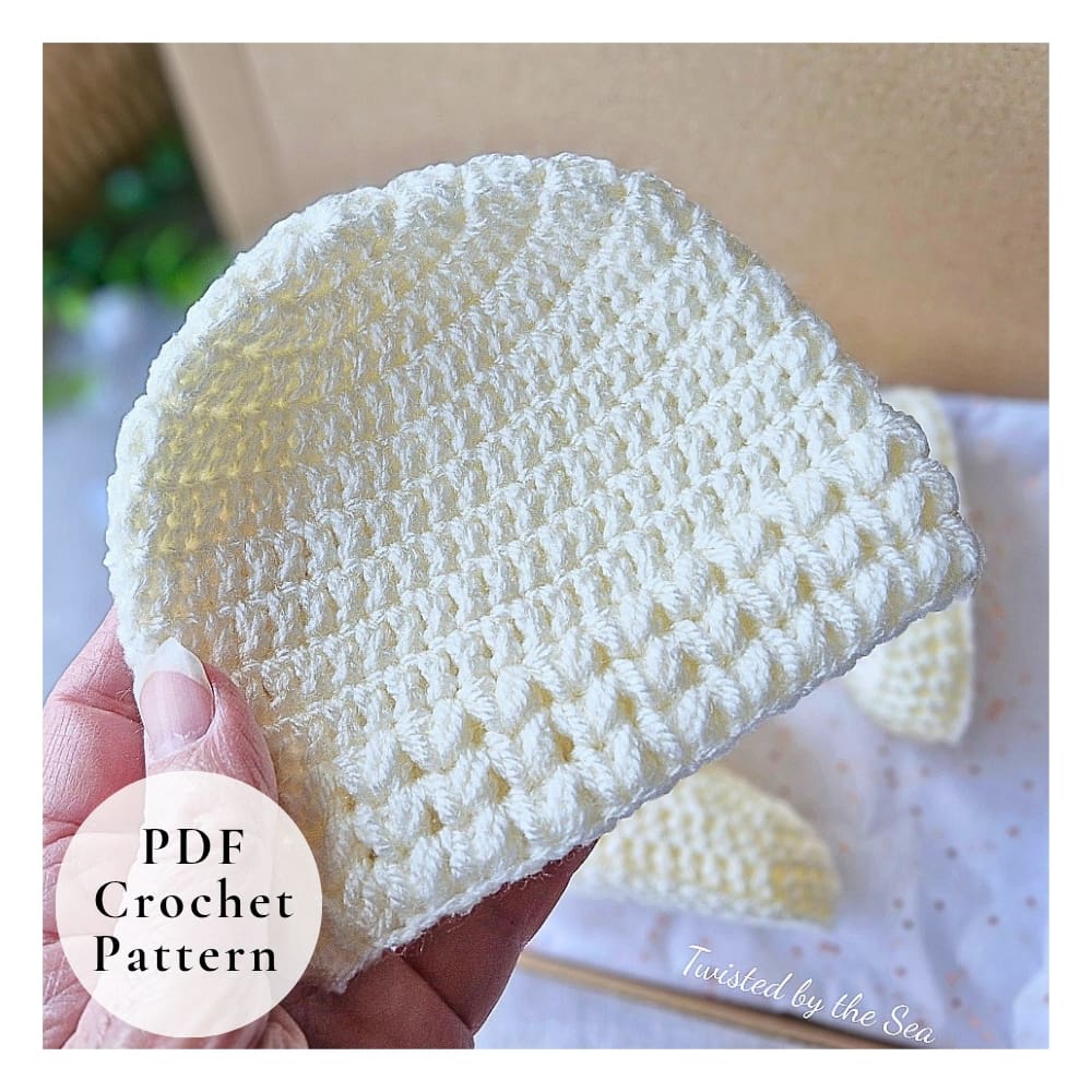 crochet baby hat pattern - sizes newborn to 6 months