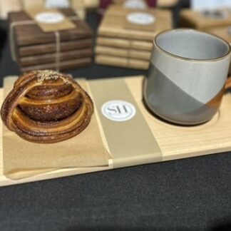 Handmade Beech Breakfast and Cake Serving Board