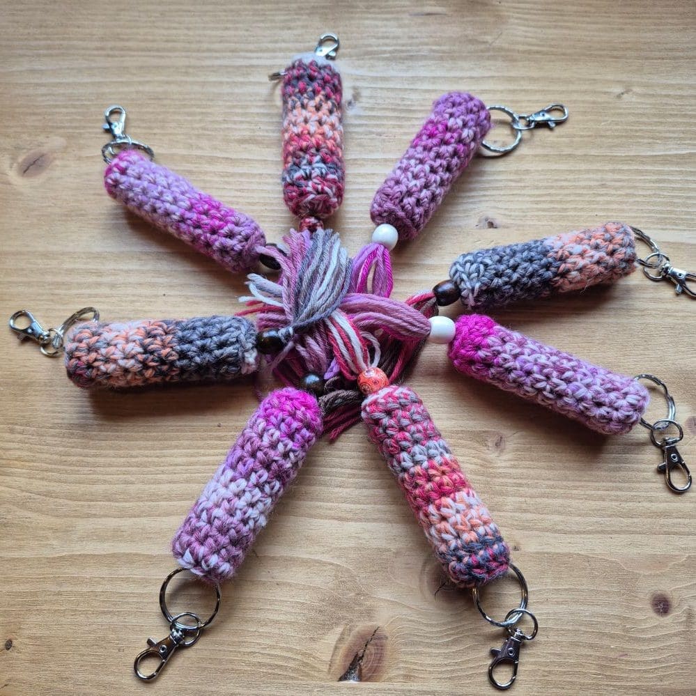 boho lip balm holder