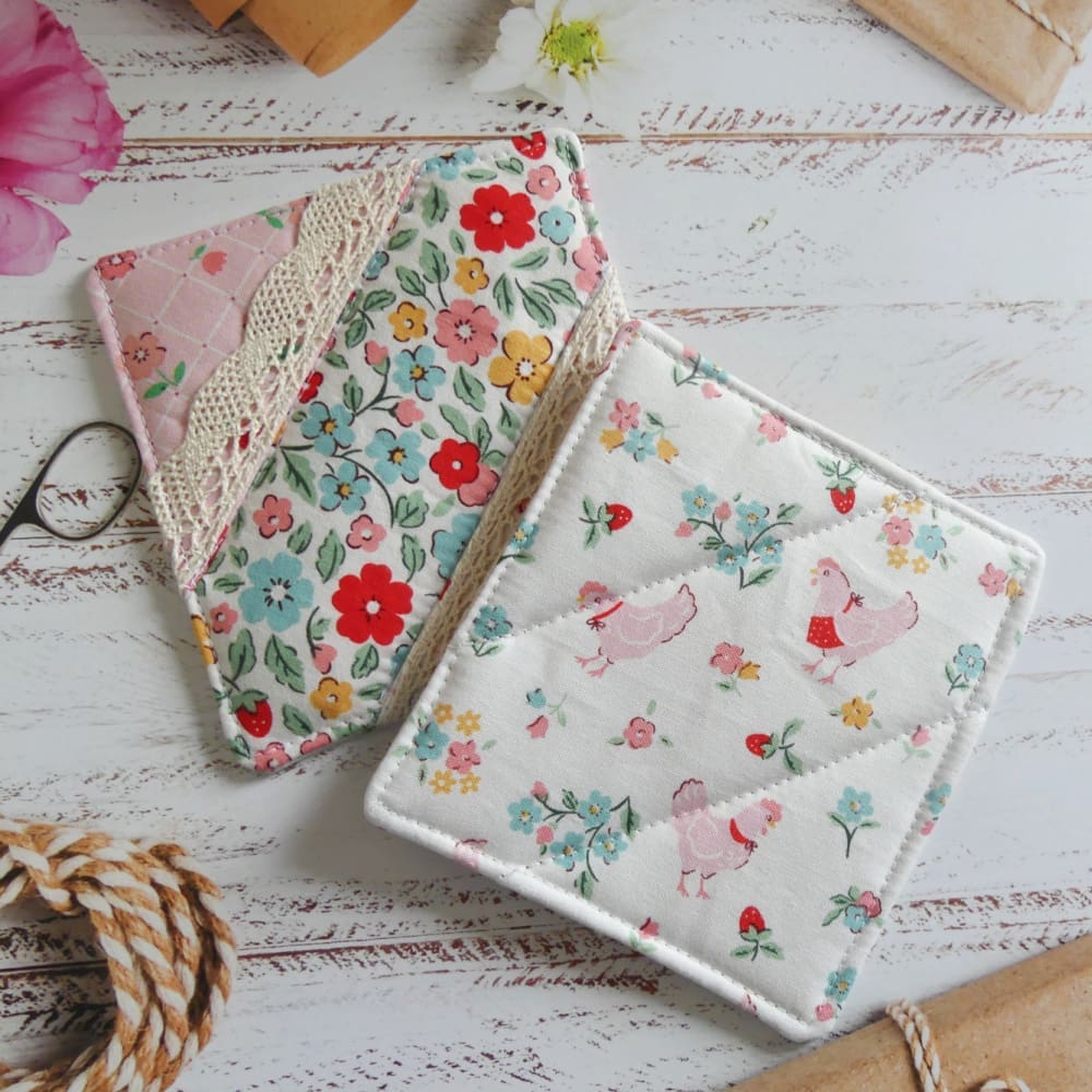 Coasters Set of 2 Drinks Mats Country Cottage Style - Image 3