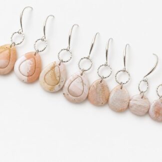 Vanilla glaze polymer clay earrings
