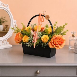 Gift Handbag with Luxury Flowers