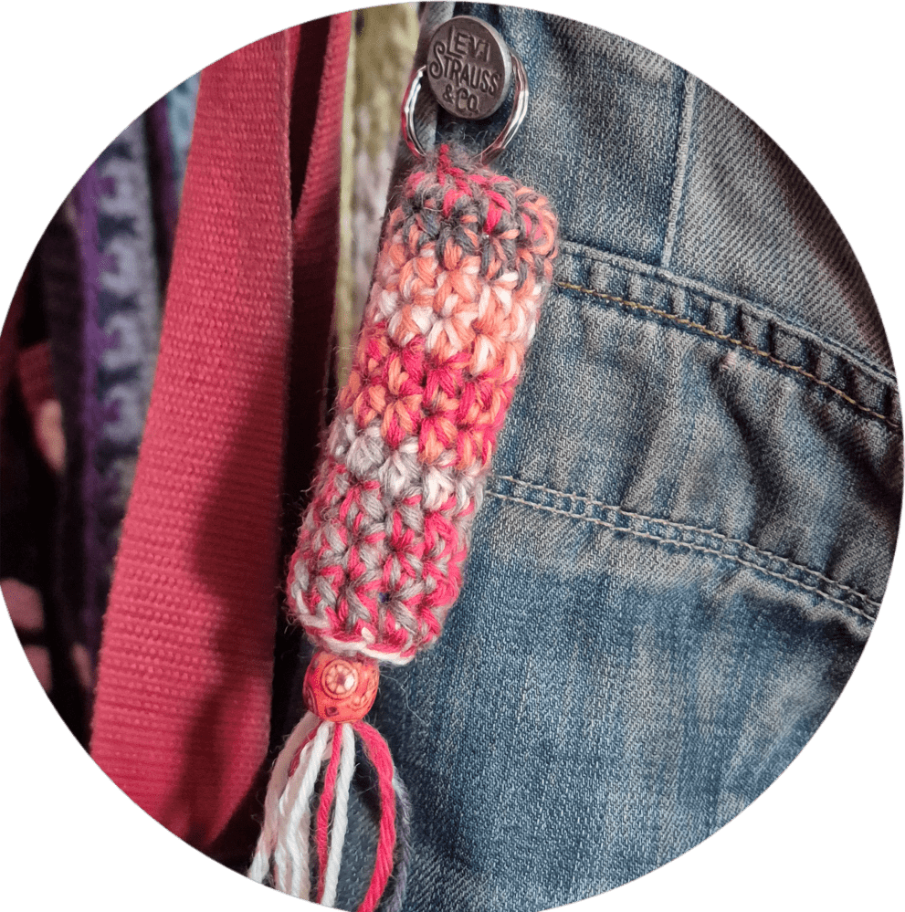 lip balm key chain