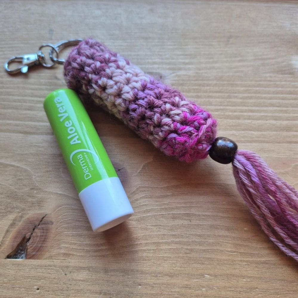 lip stick holder key ring
