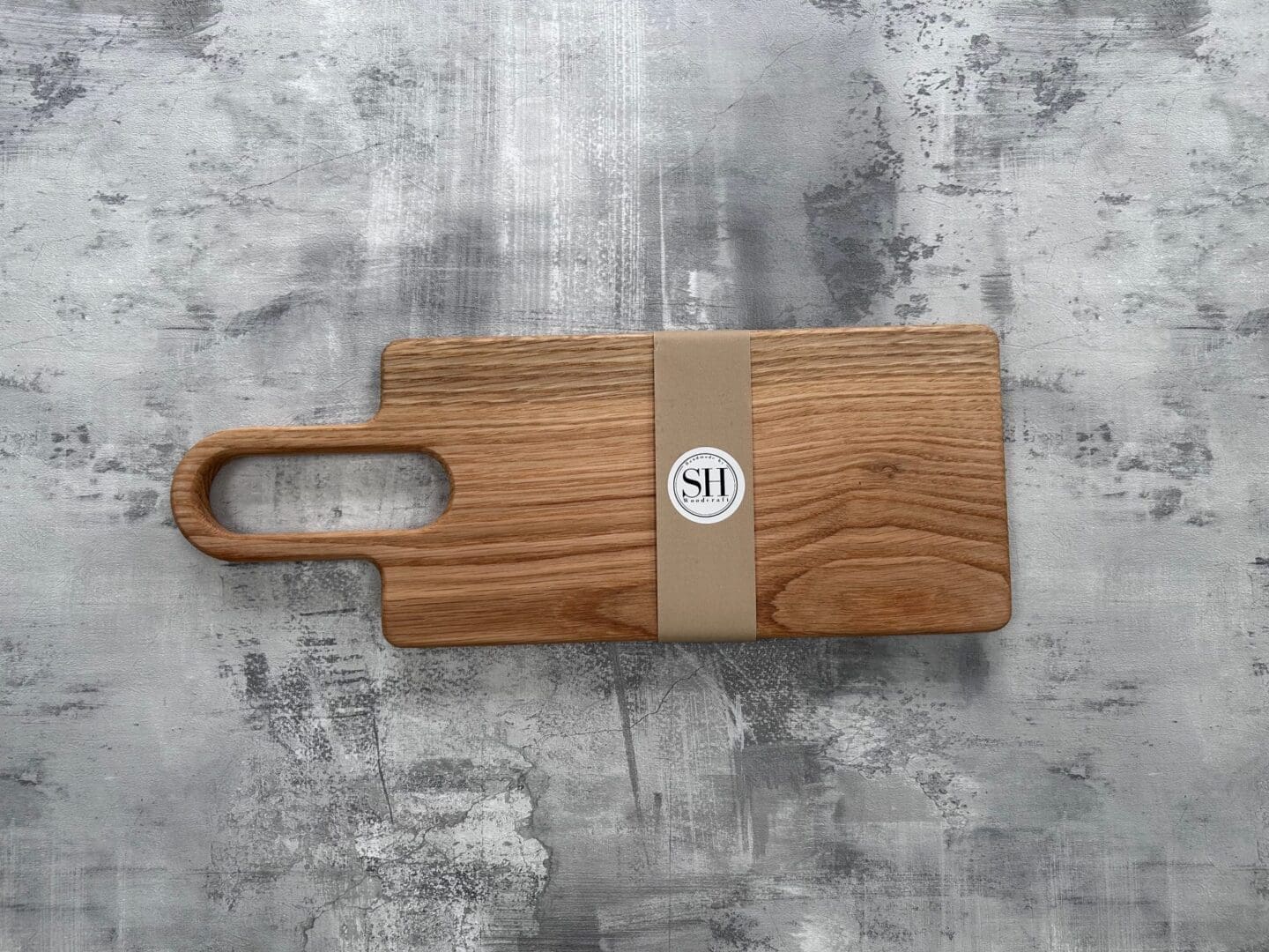 Handmade Oak "Long" Serving Cheese Charcuterie Board - Image 3