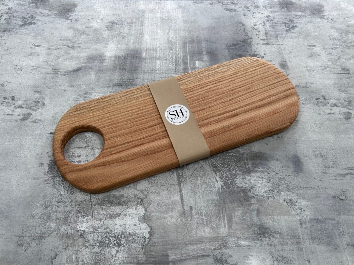 Handmade Oak "Oval" Serving Cheese Charcuterie Board - Image 2