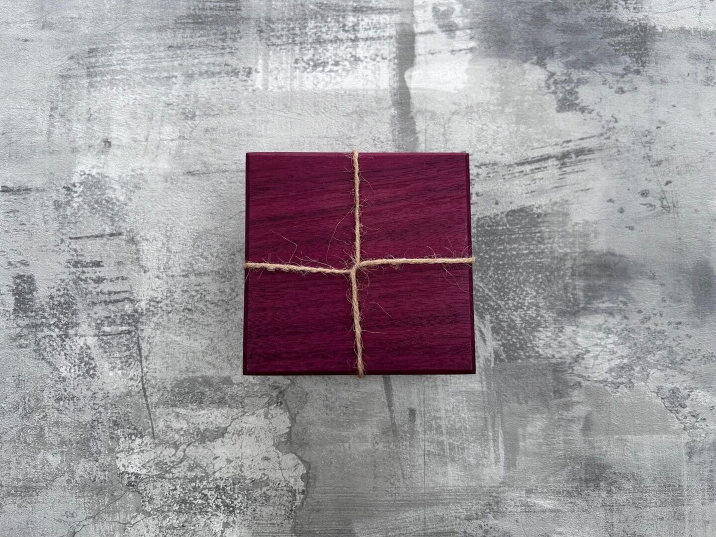 Handmade Purple Heart Coasters - Set of 4 - Image 3