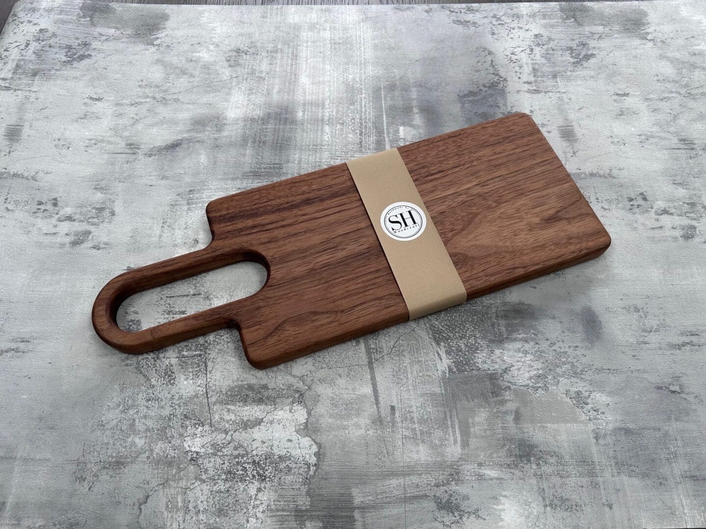 Handmade Walnut "Long" Serving Cheese Charcuterie Board - Image 2
