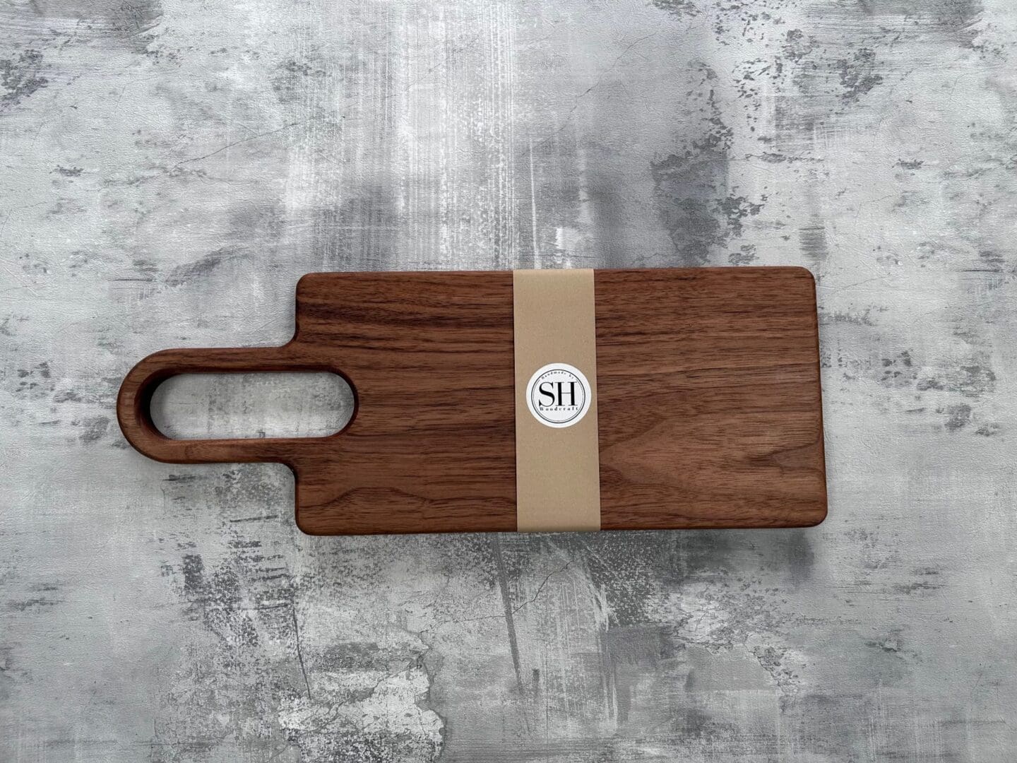 Handmade Walnut "Long" Serving Cheese Charcuterie Board - Image 3