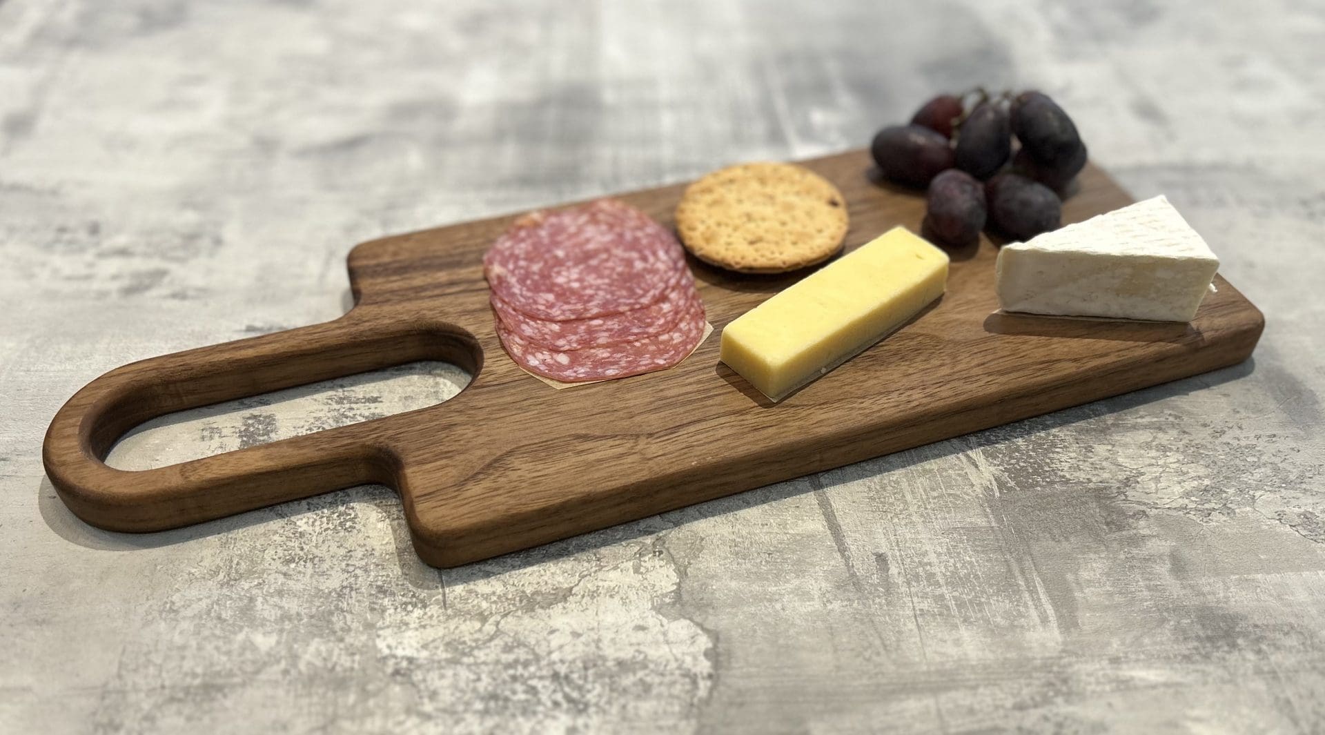 Handmade Walnut "Long" Serving Cheese Charcuterie Board