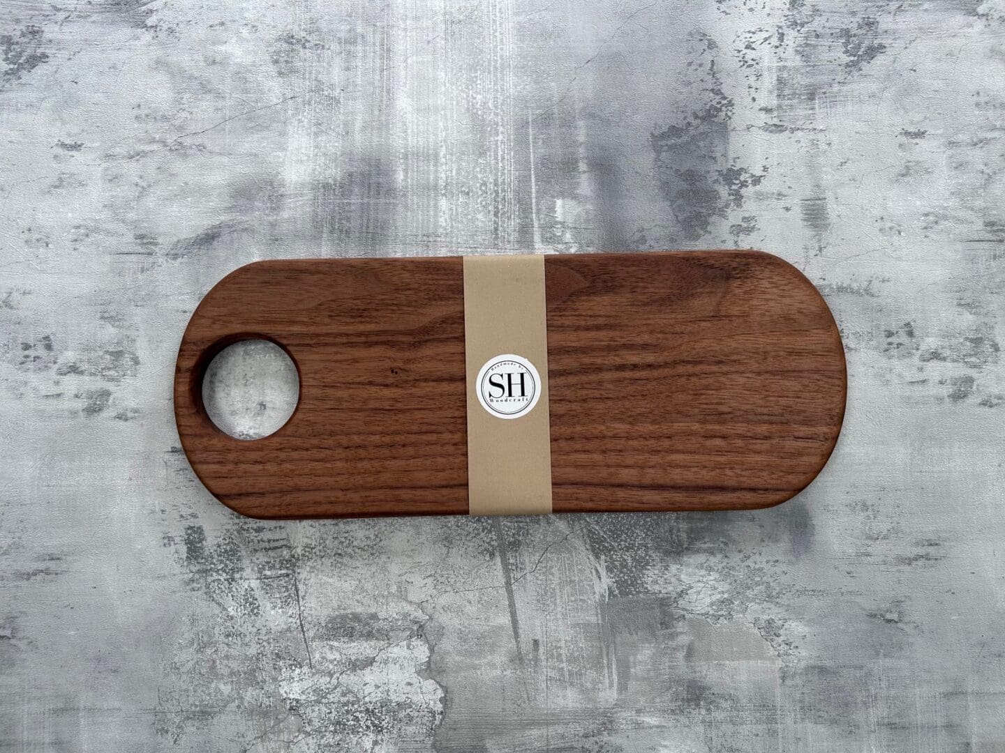 Handmade Walnut "Oval" Serving Cheese Charcuterie Board - Image 3